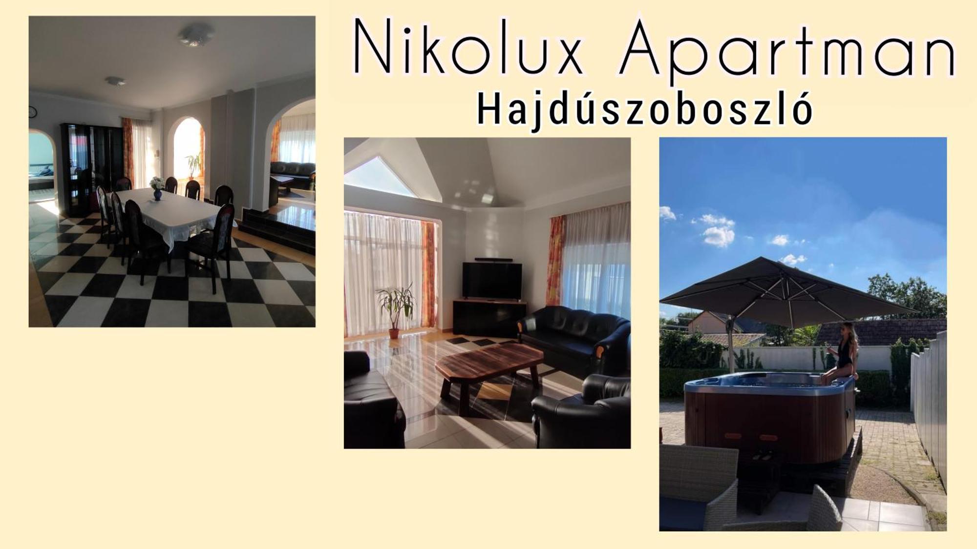 Nikolux Apartman Hajdúszoboszló Exterior foto